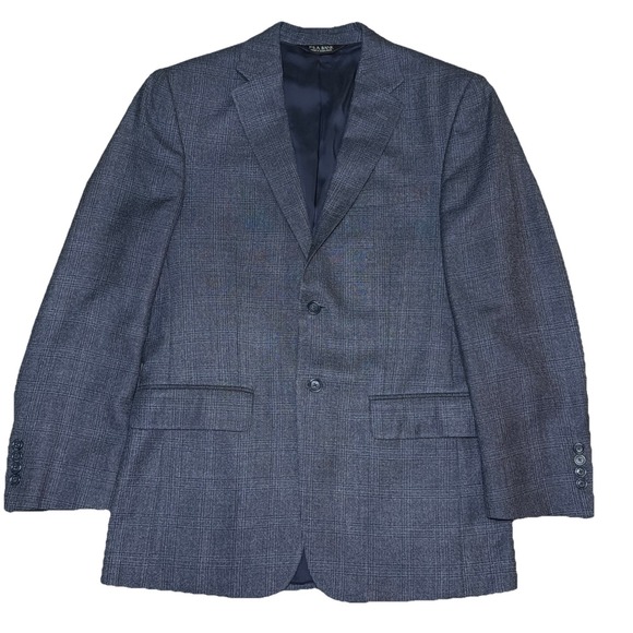 Jos. A. Bank Other - Jos A Bank Blazer Mens 38R Gray‎ Silk Wool Tailored Traveler's Collection Blazer